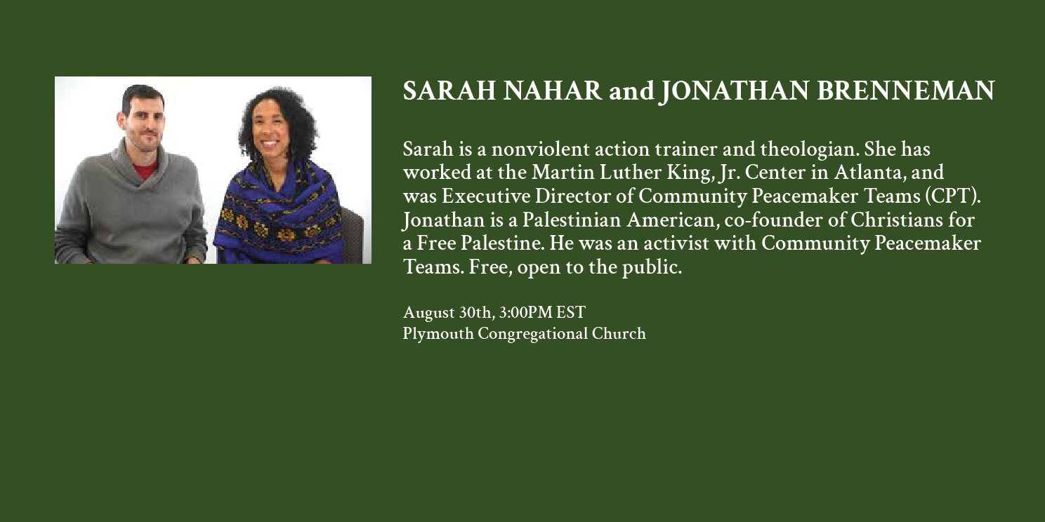 SARAH NAHAR and JONATHAN BRENNEMAN